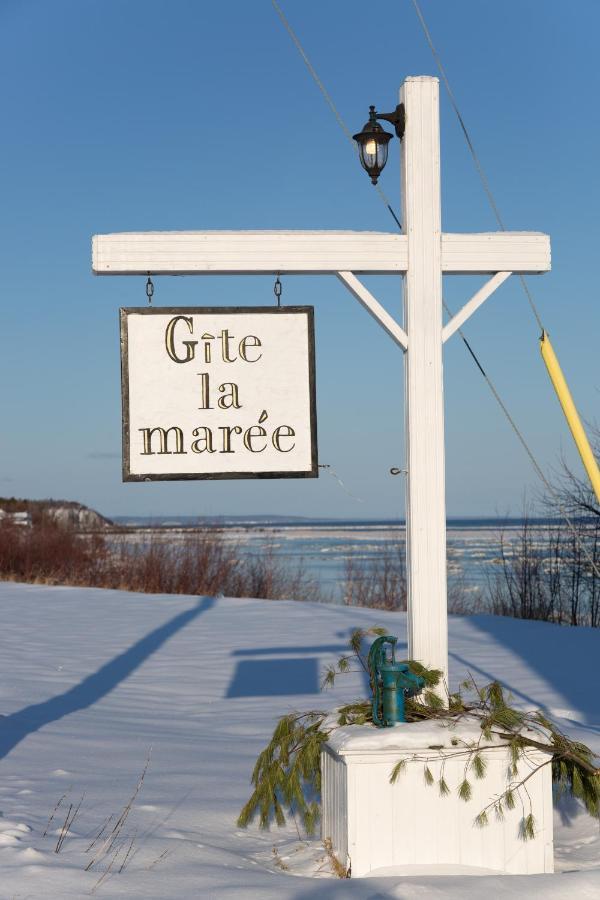 Gîte la Marée Portneuf Sur Mer Extérieur photo